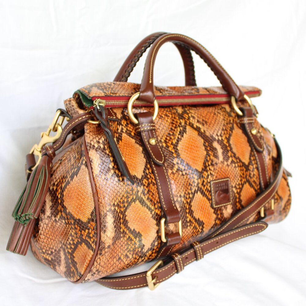 Dooney & Bourke Snakeskin python leather Florenti… - image 4